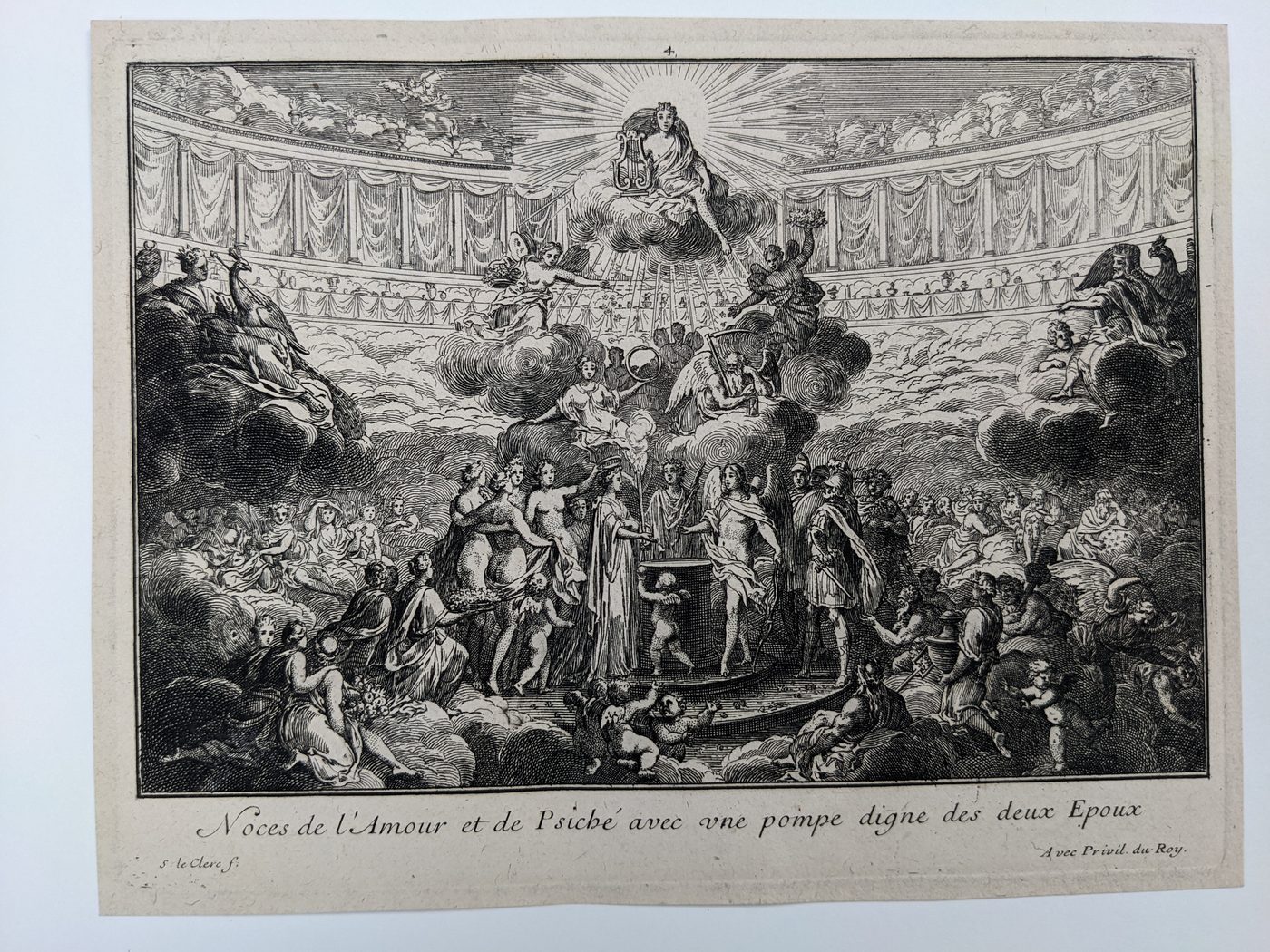 “Noces de l’Amour et de Psiché avec une pompe digne des deux Epoux”