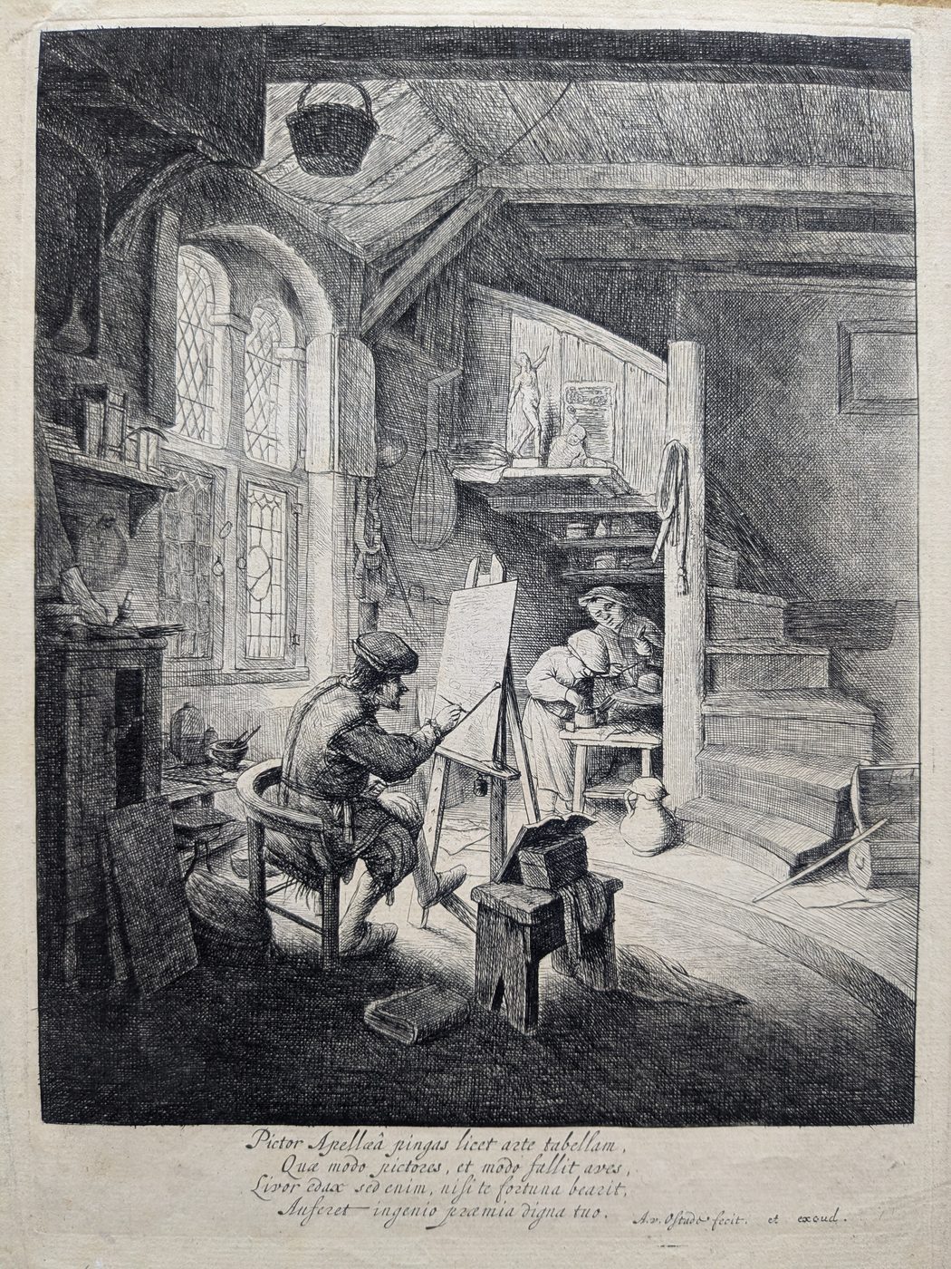 The Painter in His Studio