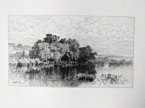 Mill Pond At Windsor, Connecticut — Albert Fitch Bellows