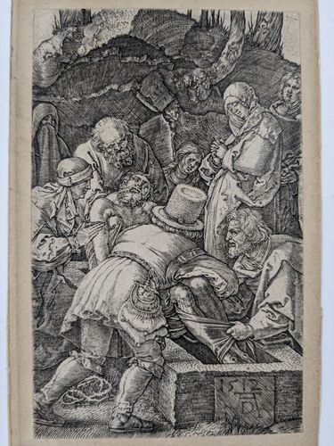 The Entombment” (The Engraved Passion) — Albrecht Dürer
