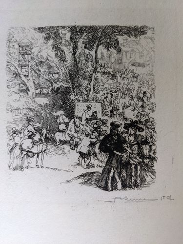 Longchamp La Revue — Auguste-Louis Lepère