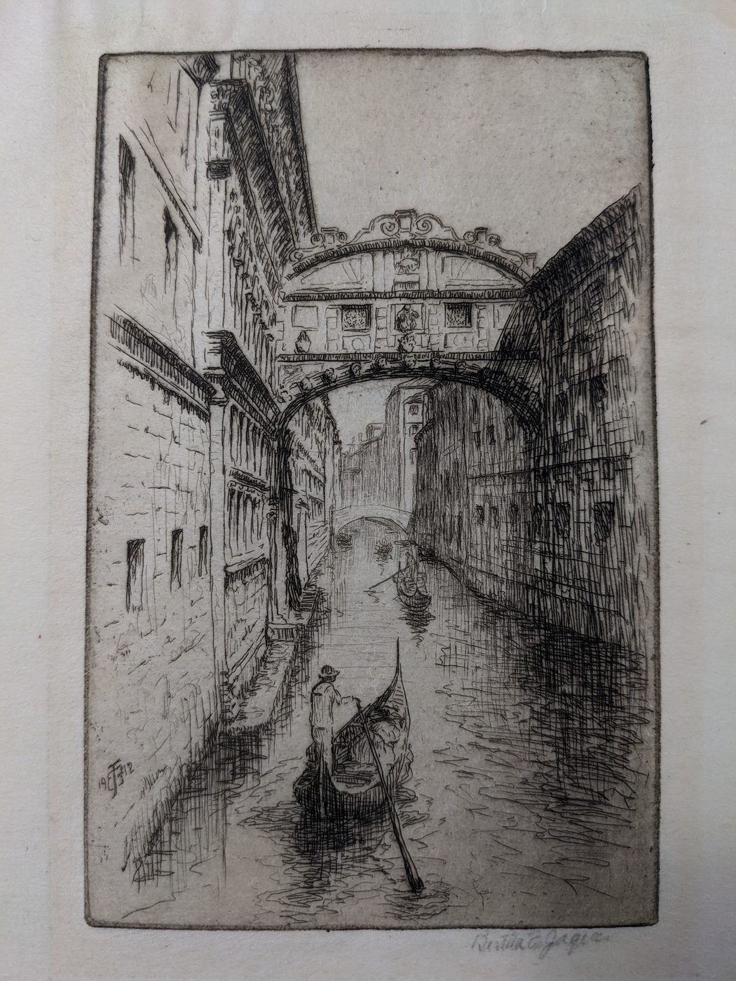 “Bridge of Sighs — Venice”