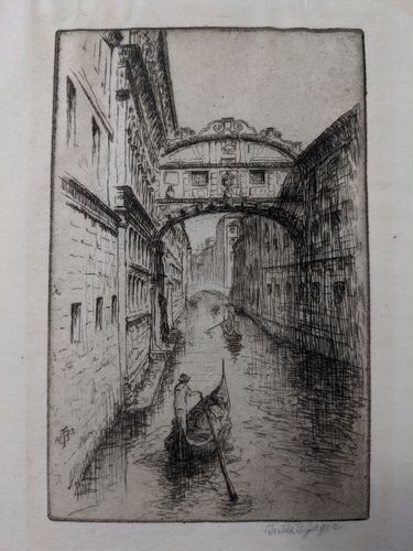 Bridge of Sighs — Venice — Bertha Jacques