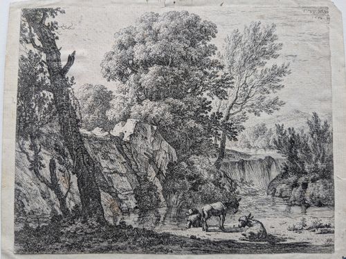 The Packer with Two Donkeys — Carel Dujardin