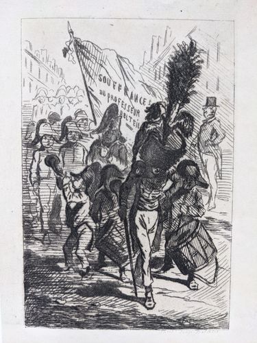 Souffrances du Professeur Delteil — Charles Cham Amédée de Noé