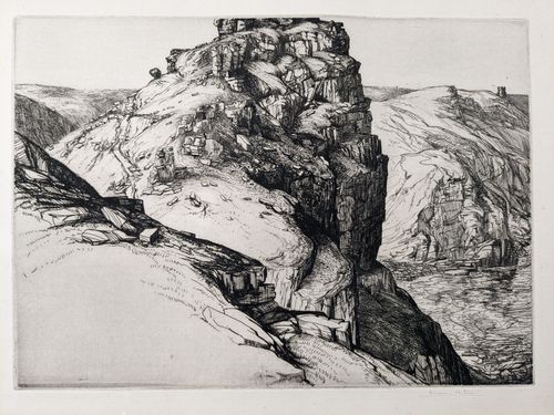 Castle Rock, Lynton — Edward Bouverie-Hoyton