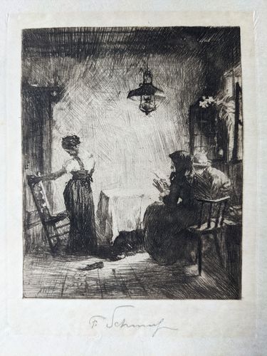 Entdecktes Geheimniss — Ferdinand Schmutzer