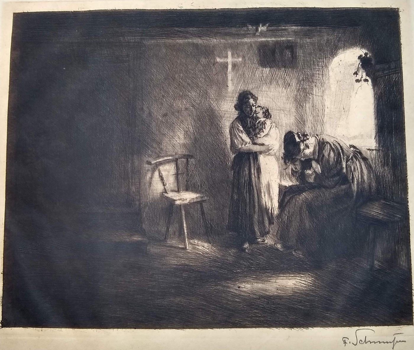 Woman with a Cross