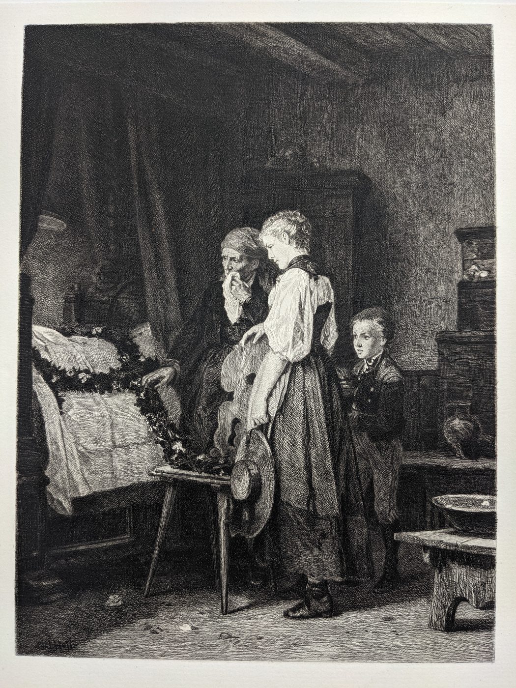 In the House of Mourning