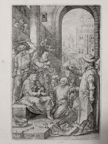 The Crowning with Thorns — Hendrick Goltzius