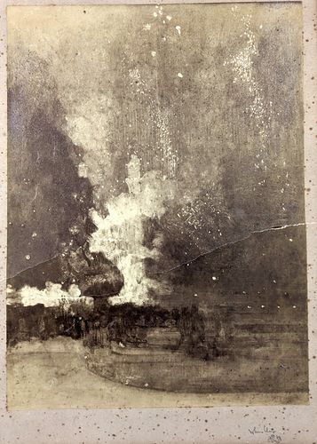 Nocturne in Black and Gold, the Falling Rocket — James McNeill Whistler