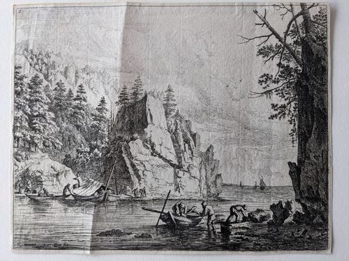 View of the River Rhine — Jan van Aken