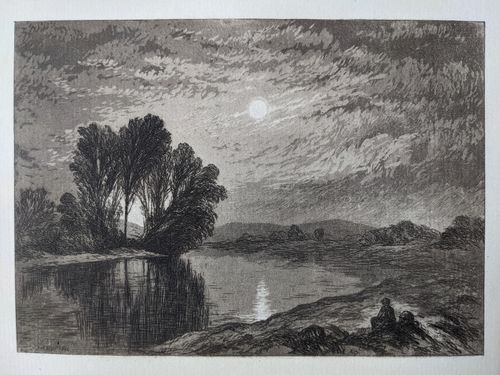 Moonlight on the Androscoggin — John Henry Hill