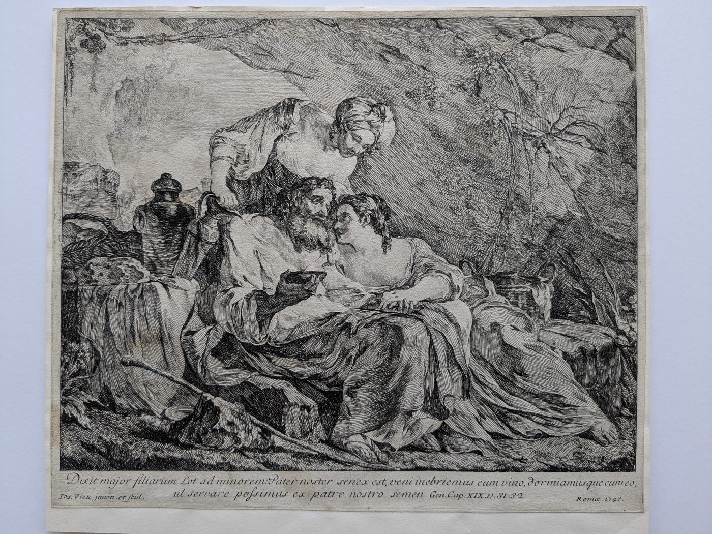 Lot and his daughters