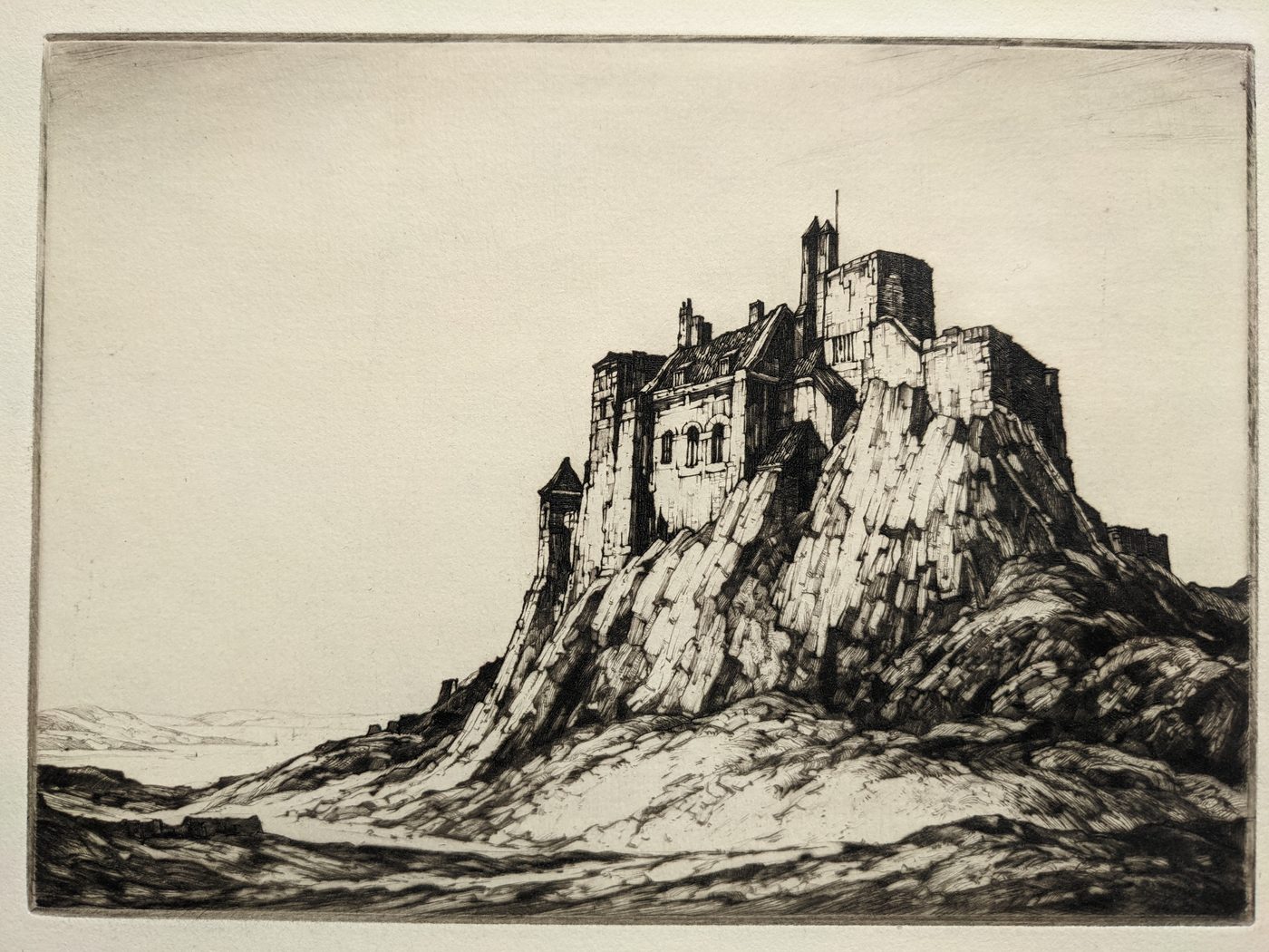“Bebloe Castle, Holy Island”