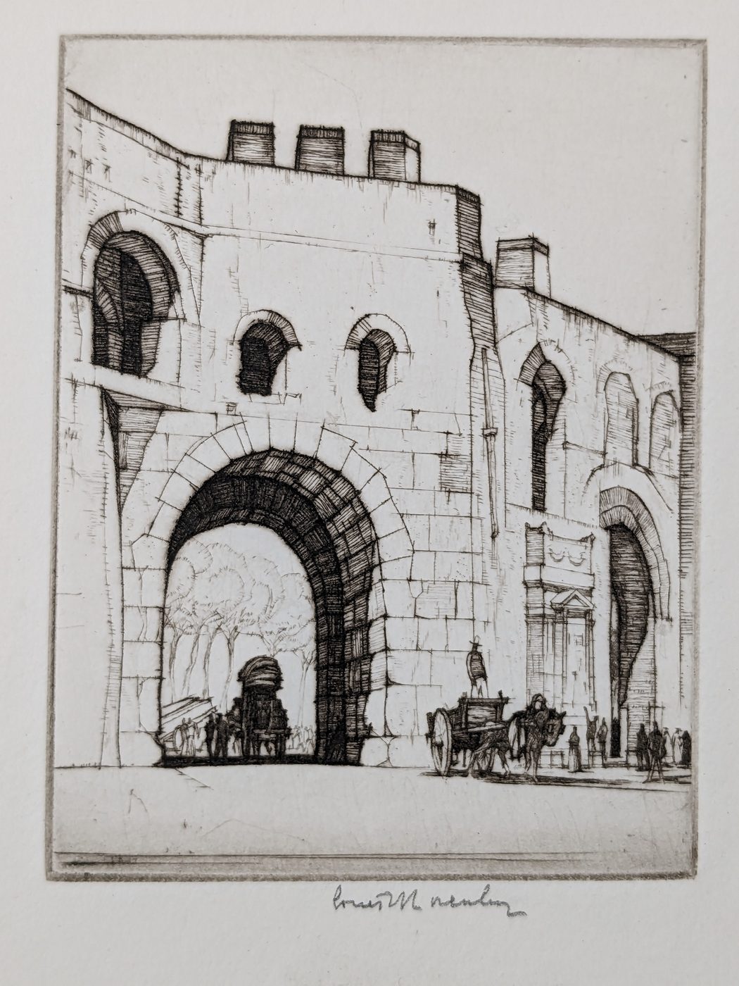 “Porta Pinciana, Rome”