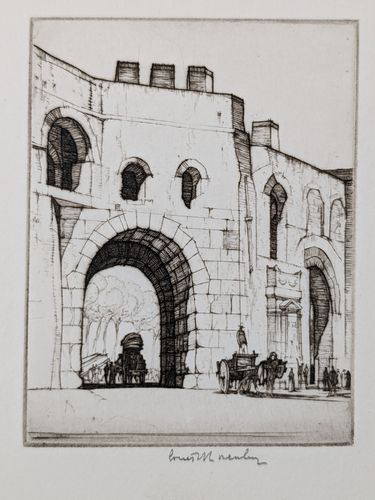 Porta Pinciana, Rome — Louis Conrad Rosenberg