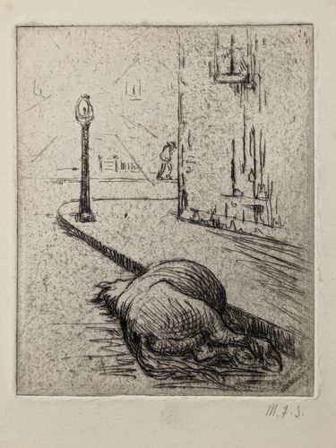 Dead Horse in Street — Mabel Fairfax Smith Karl