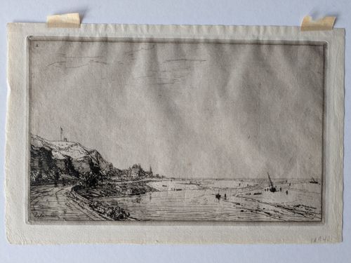 Vue prise du port de Dives (Calvados) — Maxime Lalanne