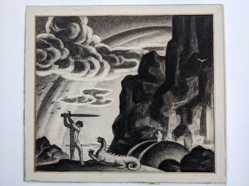 Saint George Slaying the Dragon — Michael F. Kelly