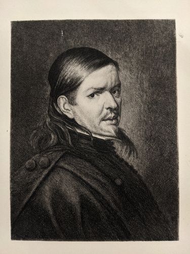 Portrait of Murillo — Paul Adolphe Rajon