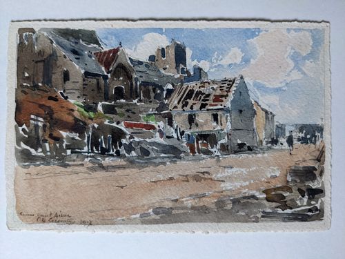 Illegible Aisne — Paul Emile Lecomte