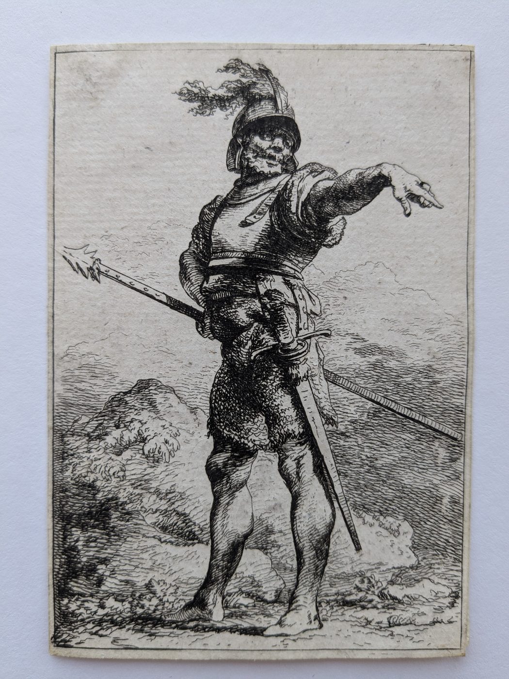 Standing Officer Holding a Lance (1st Suite of Soldiers)