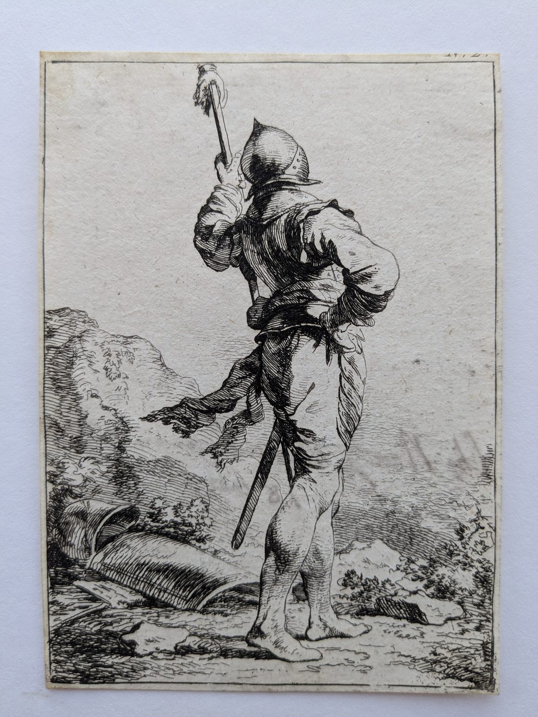 Standing Soldier Seen from Behind (1st Suite of Soldiers)
