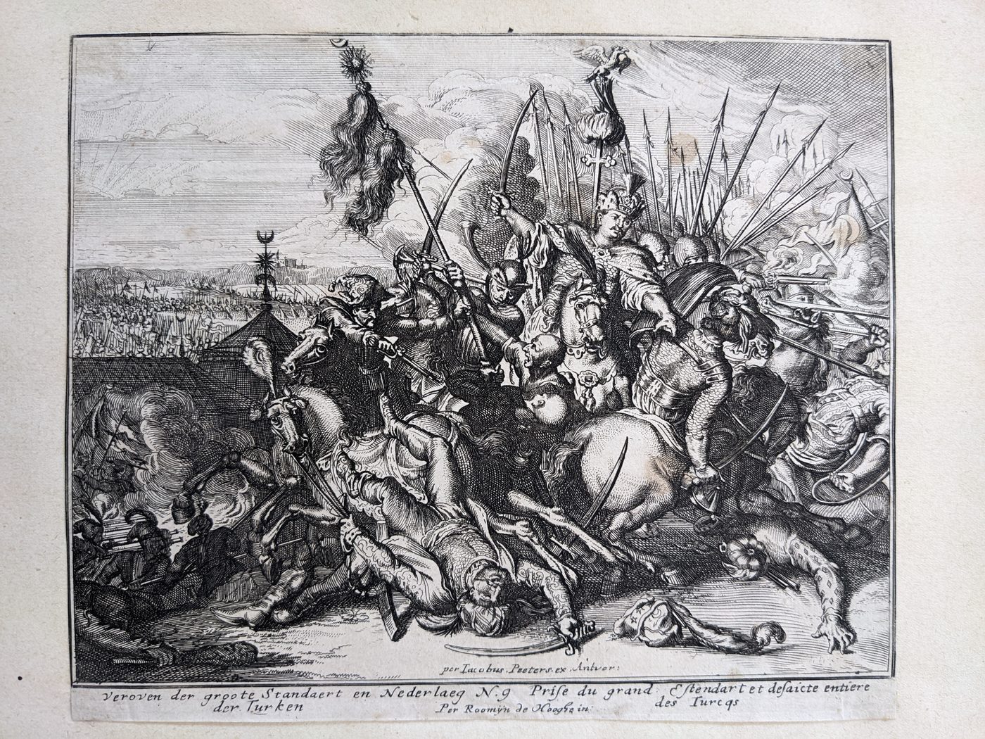Veroven de groote Standaert en Nederlaeg der Turken