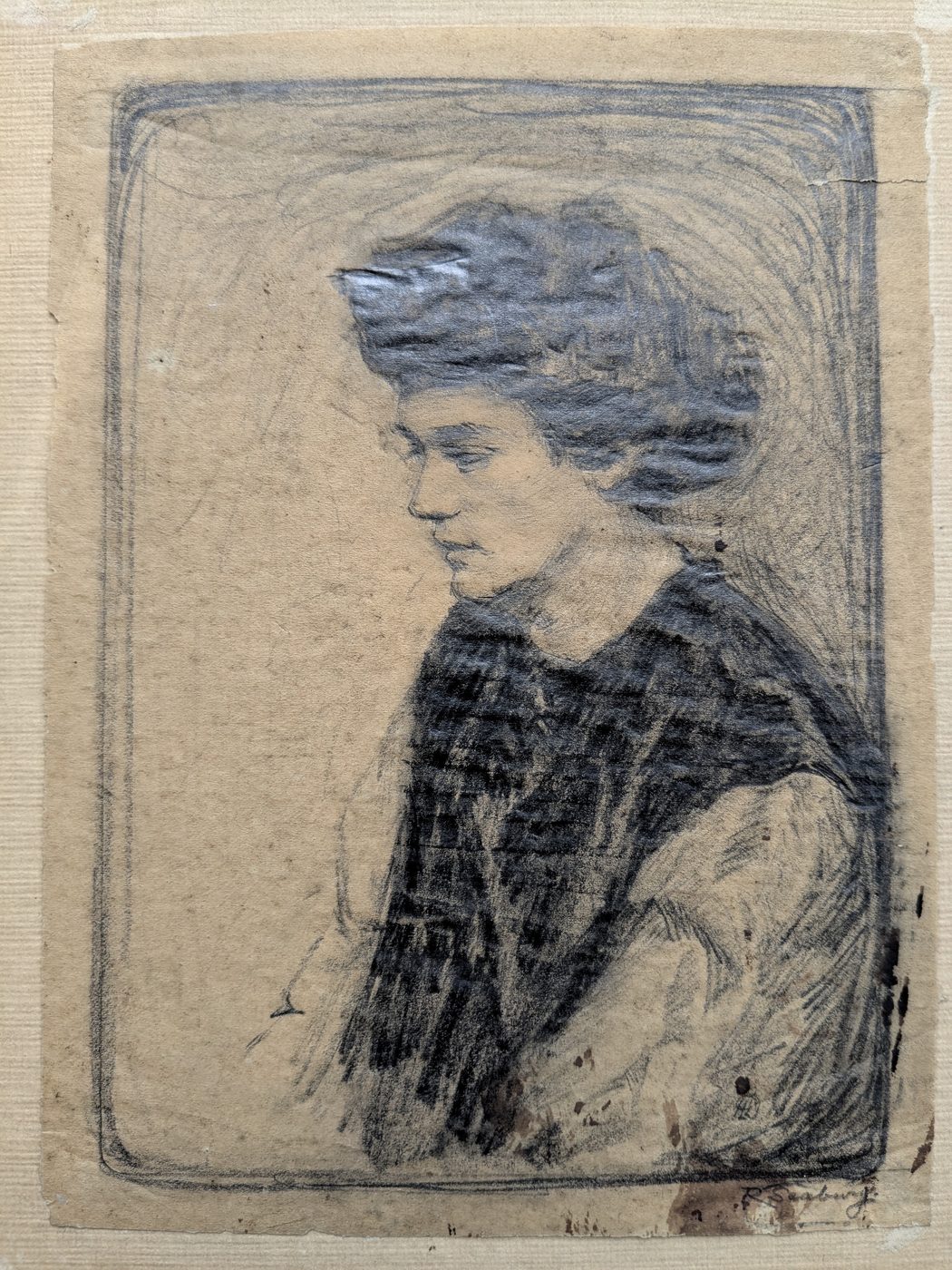 Woman (drawing)