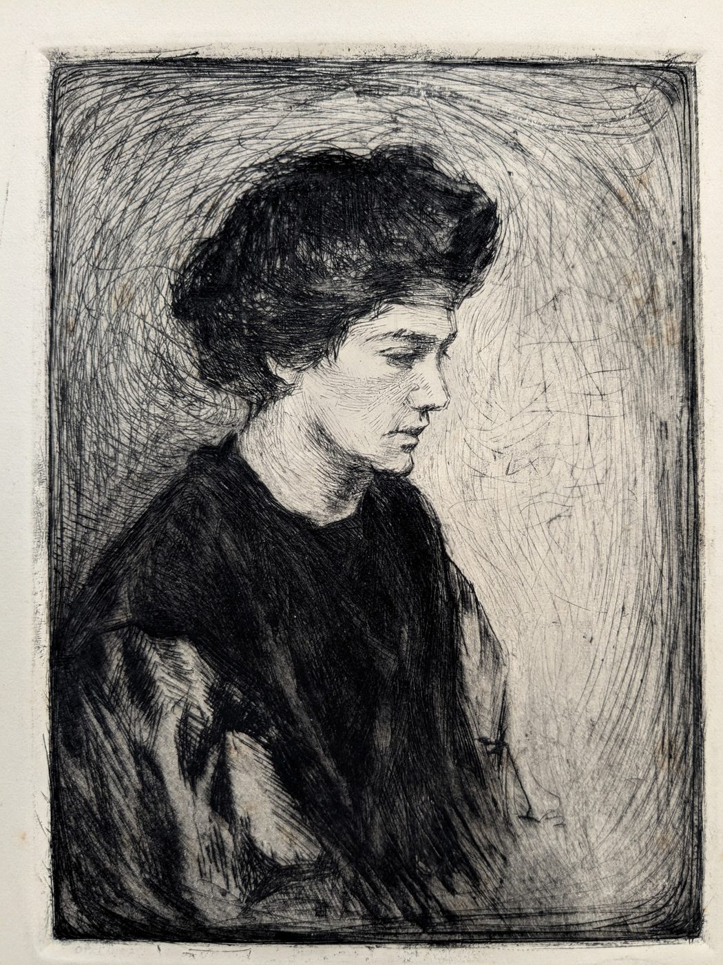 Woman (etching)