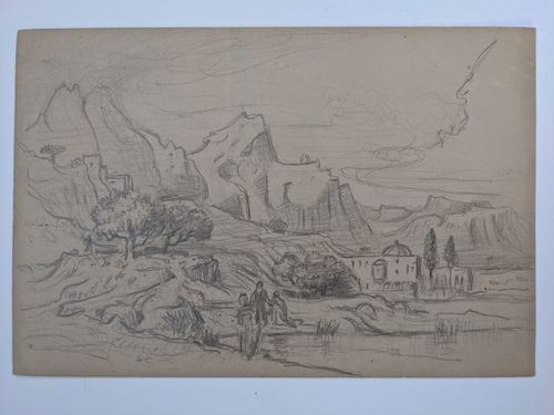 North African Landscape — Samuel Colman