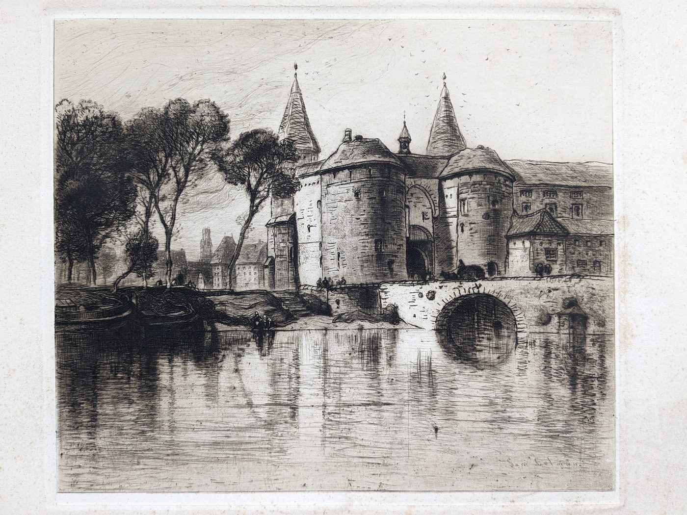 “The Pont de Gand, Bruges”