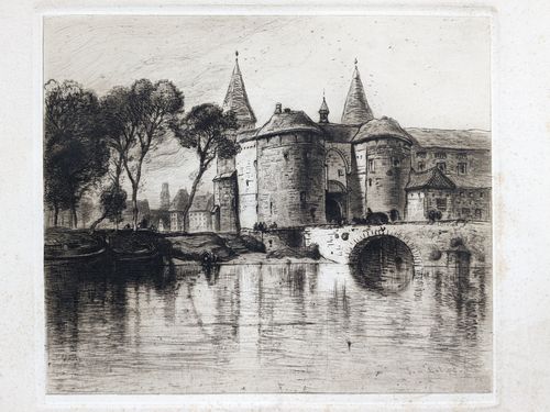 The Pont de Gand, Bruges — Samuel Colman