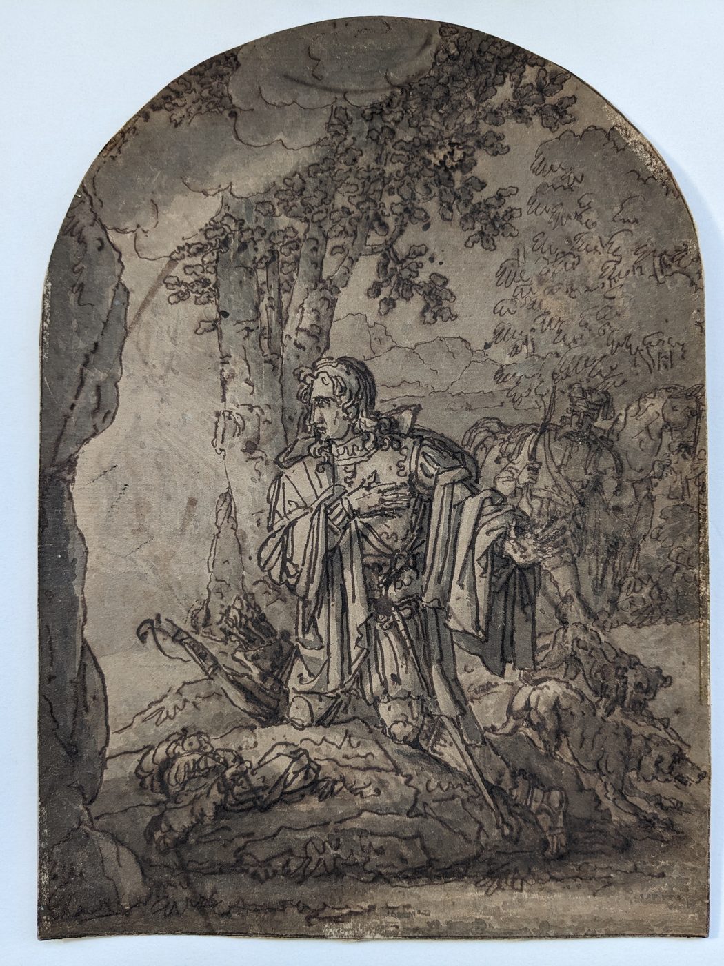 St. Eustace or St. Hubert