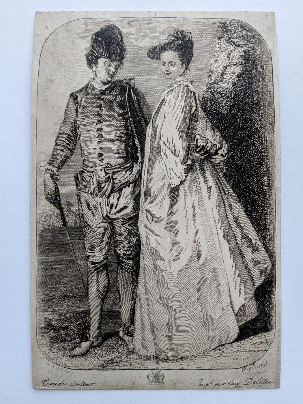 Aristocratic couple