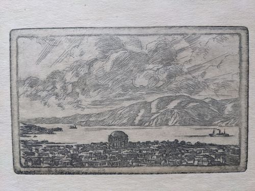 The Golden Gate and Marin Hills — William Hancock Wilke